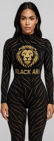 Caiden & Mia Signature Lion Bodysuit