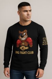 Dog Fight Club "Elite Warrior" Long Sleeve Tee