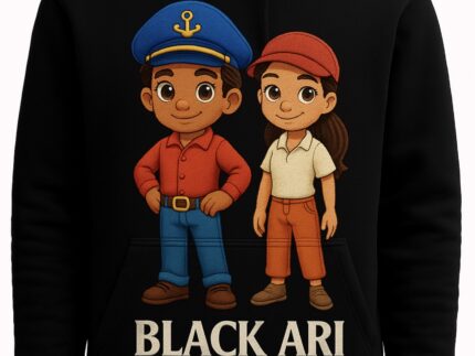 Black Ari Sailor Hoodie