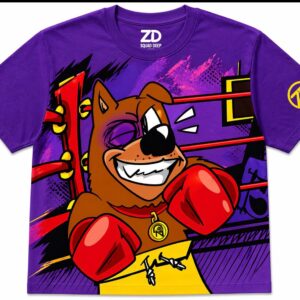 ZD "Squad Deep" Graphic Tee: Knockout Purple Edition