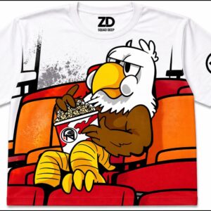 ZD "Squad Deep" Graphic Tee: Front Row Eagle Edition