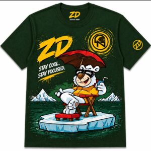 ZD "Squad Deep" Graphic Tee: Arctic Chill Edition