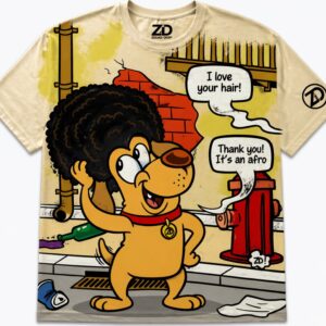 ZD "Squad Deep" Graphic Tee: Afro Street Edition