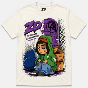 ZD "Greatness" Graphic Tee: Purple Haze Edition