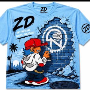 ZD "Squad Deep" Graphic Tee: Skyline Tag Edition
